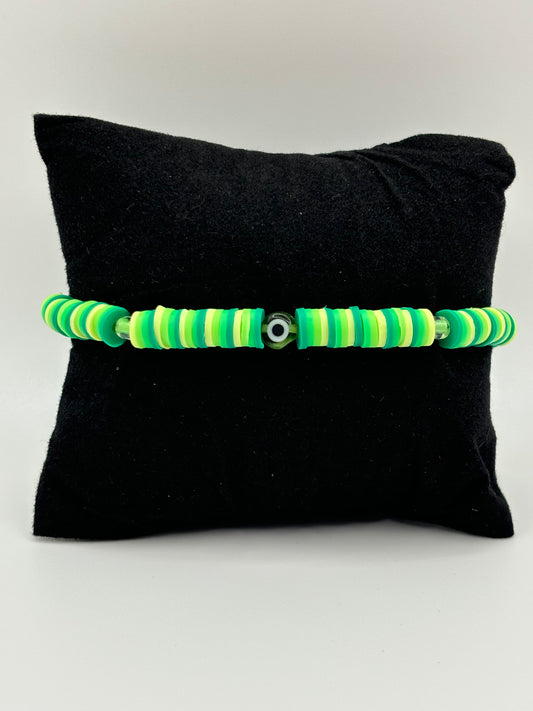 Light Green Evil Eye Bracelet