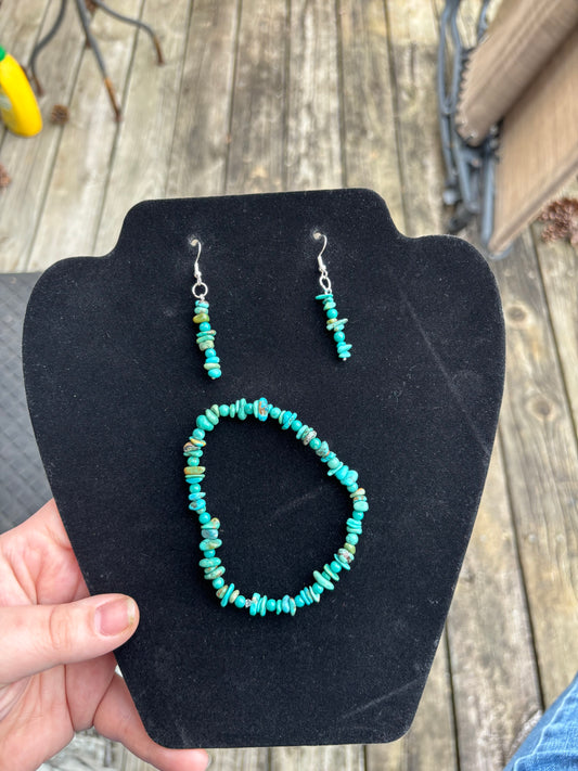 Turquoise Chip Set