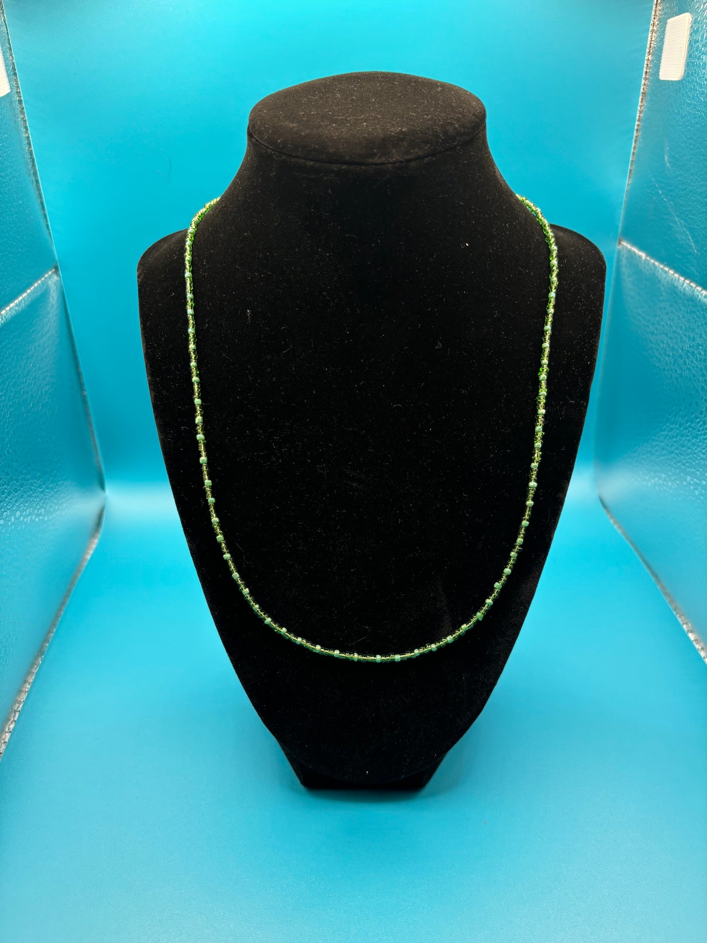 Green Beaded Necklace