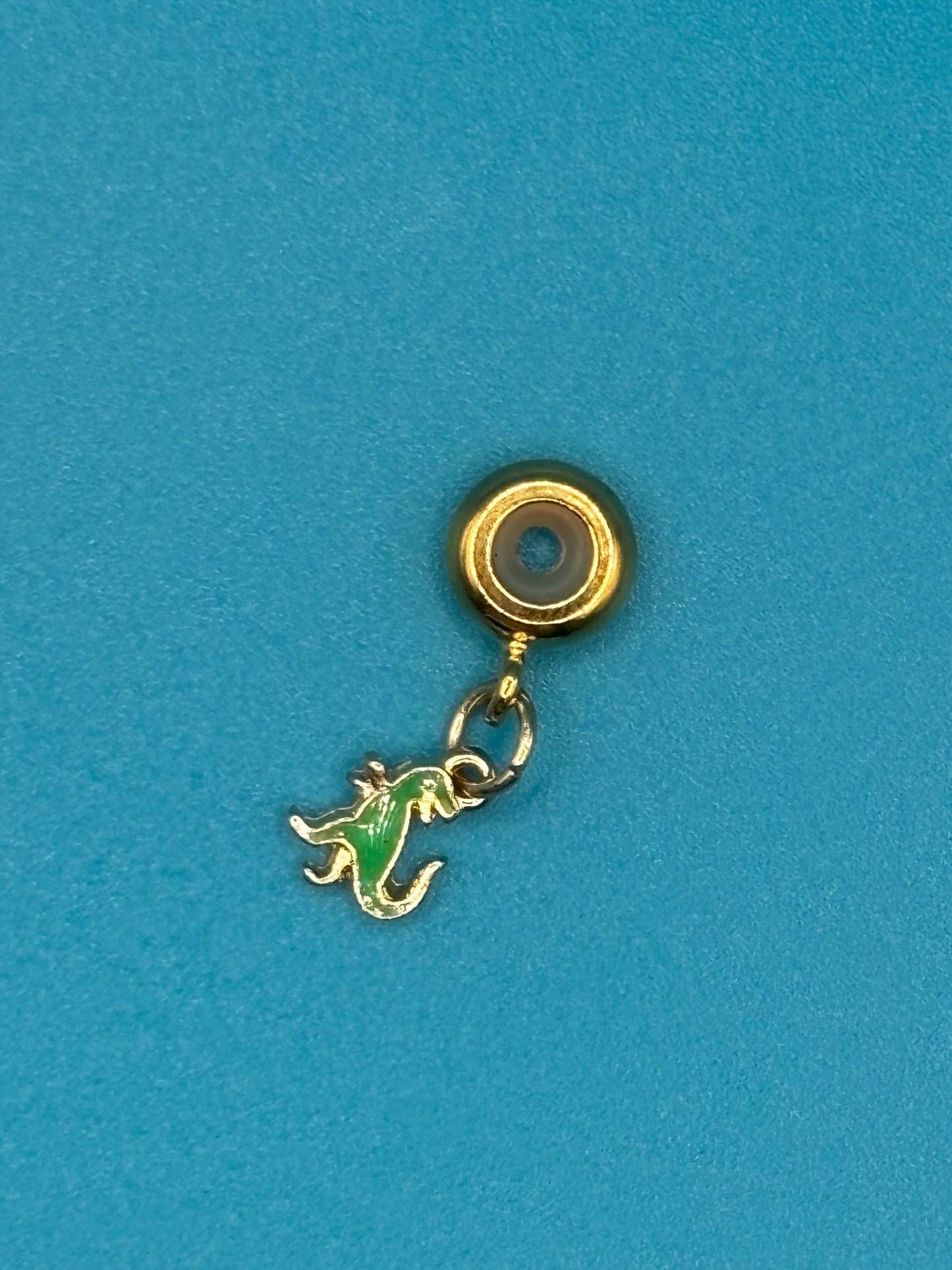 Green T-Rex Charm