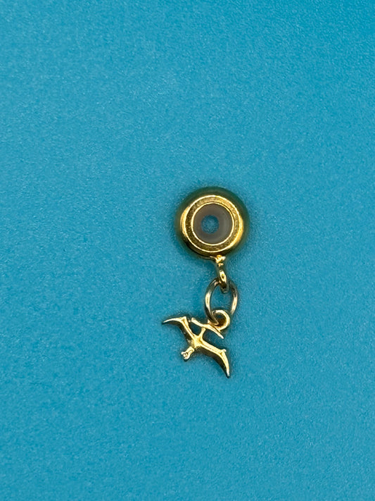 Golden Pterodactyl Charm￼