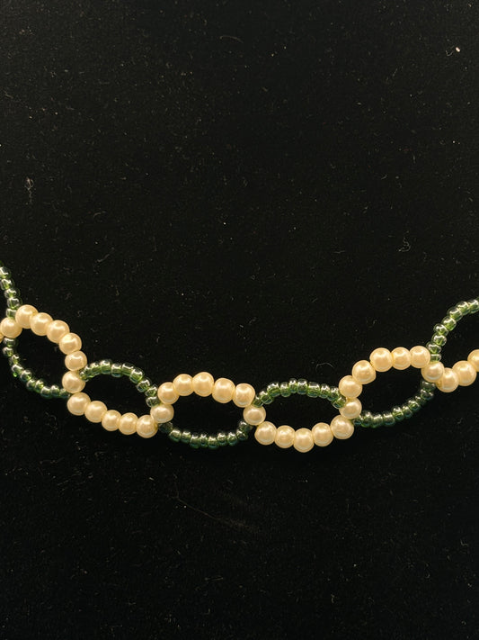 Green and Peal Necklace